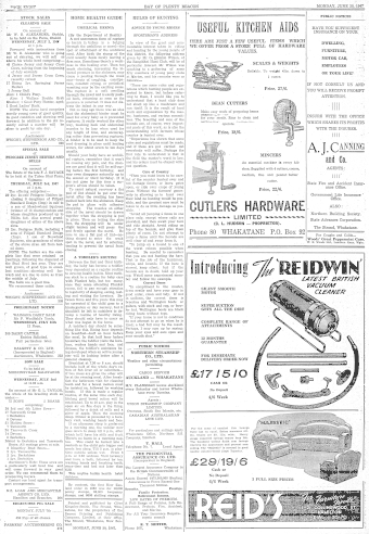 Issue page