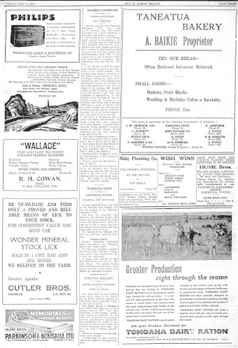 Issue page