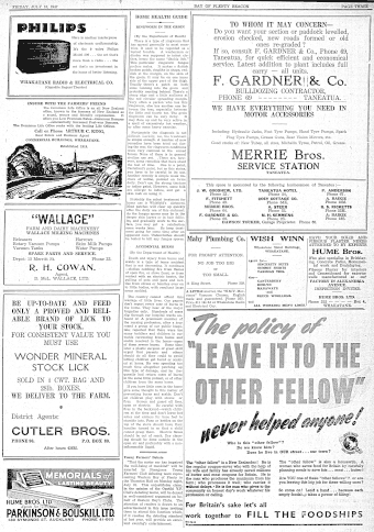 Issue page