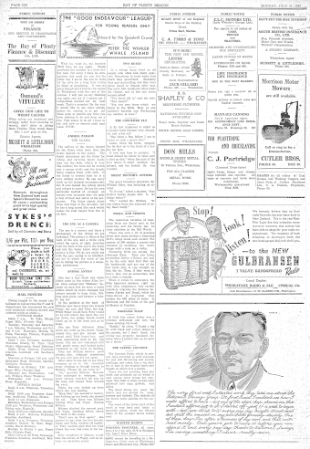Issue page