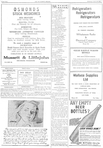 Issue page