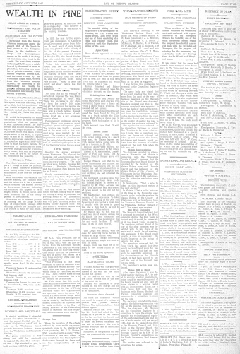 Issue page