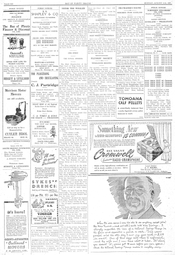 Issue page