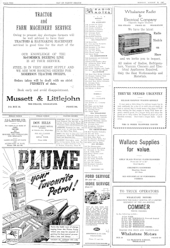 Issue page