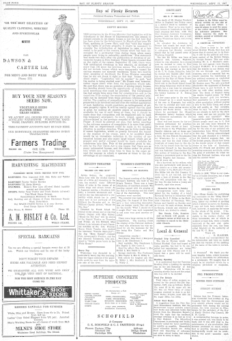 Issue page