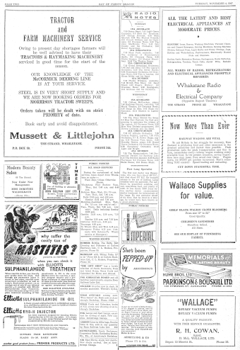 Issue page