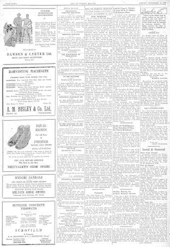 Issue page