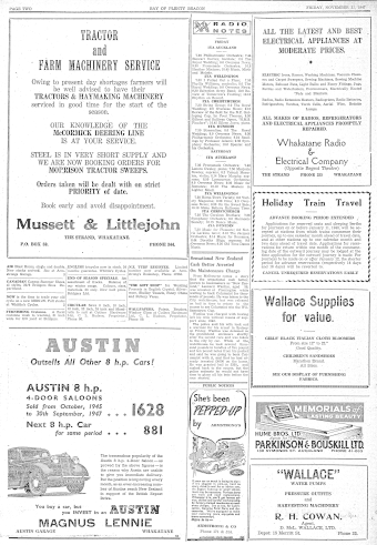 Issue page