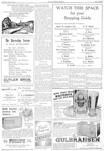 Issue page