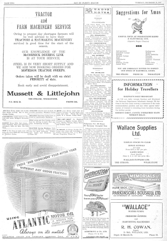 Issue page