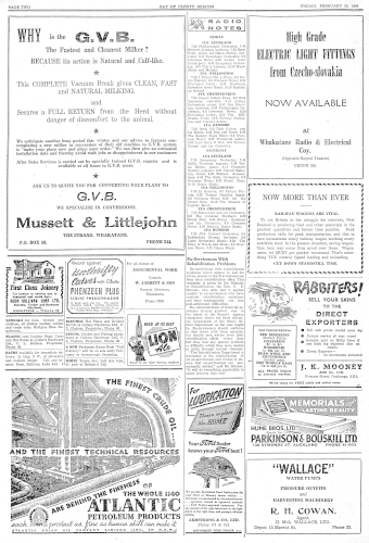 Issue page