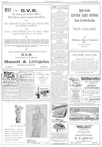 Issue page