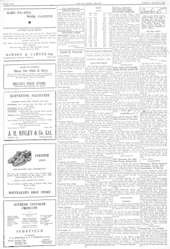 Issue page