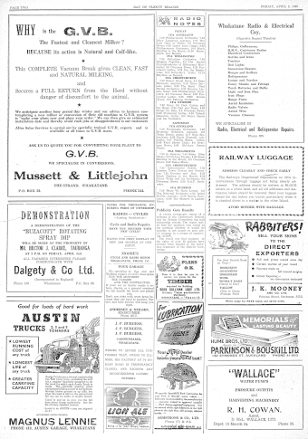 Issue page