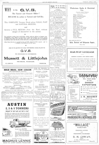 Issue page