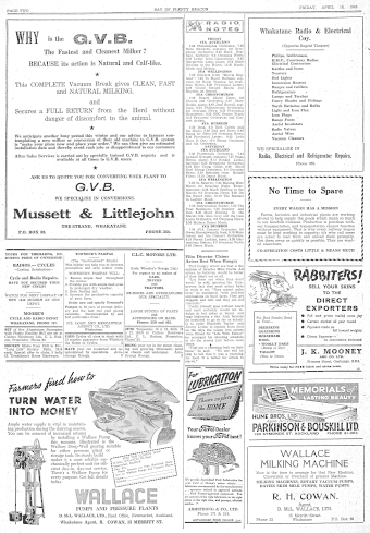 Issue page