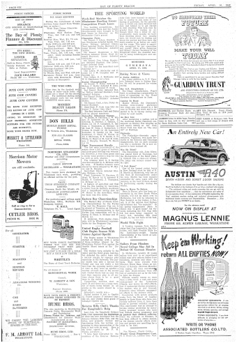 Issue page