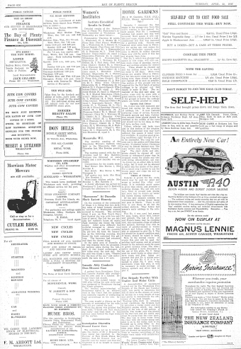 Issue page