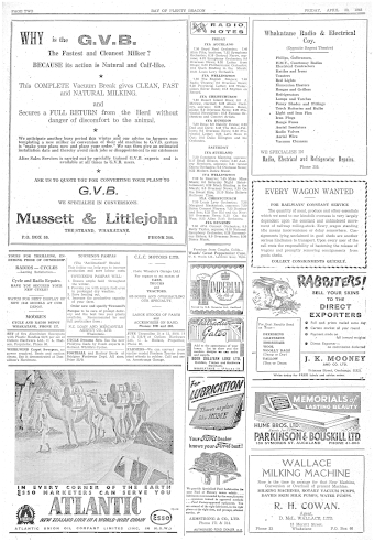 Issue page