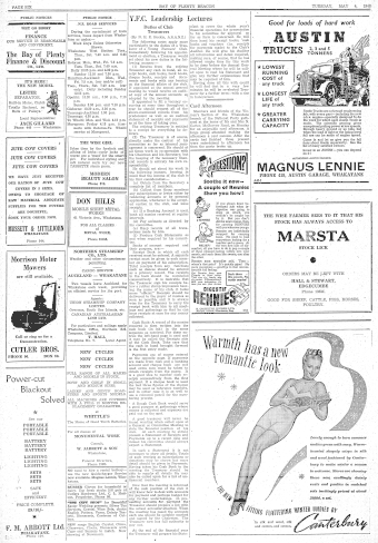 Issue page