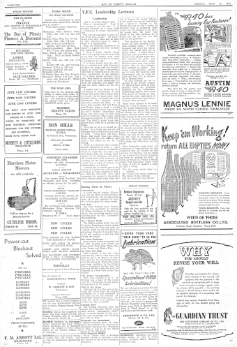 Issue page