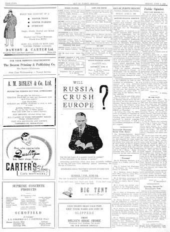 Issue page