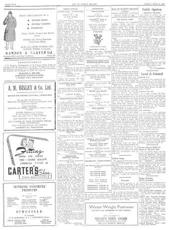 Issue page