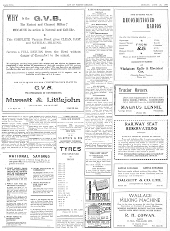 Issue page