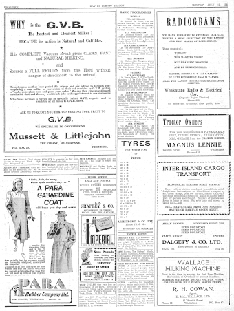 Issue page