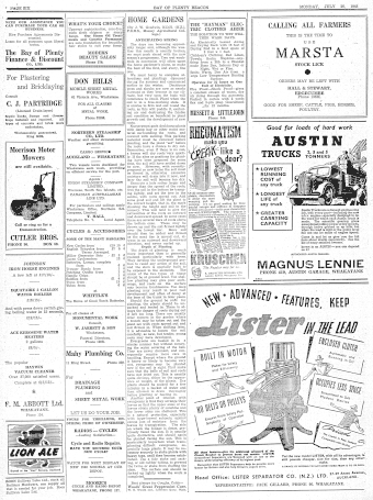 Issue page