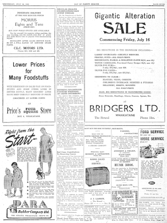 Issue page