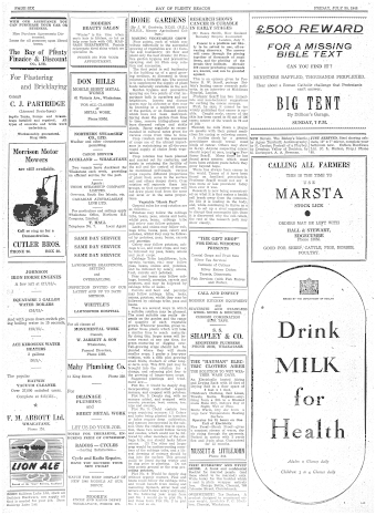 Issue page