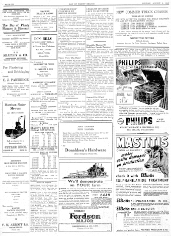 Issue page