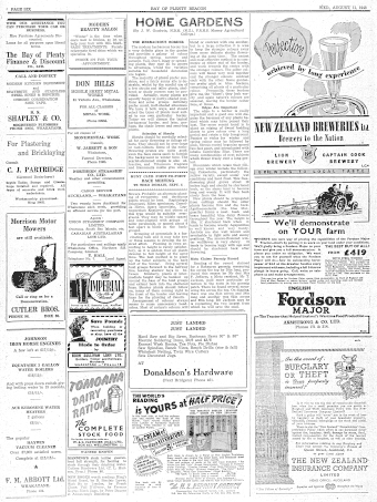 Issue page
