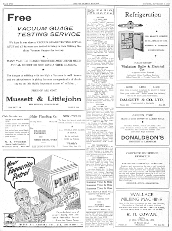 Issue page