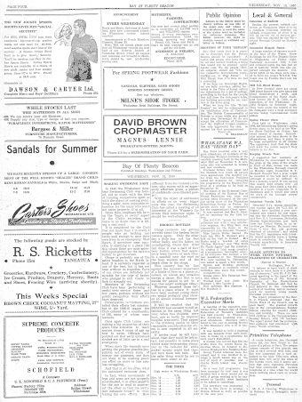 Issue page