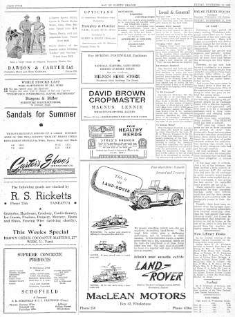 Issue page