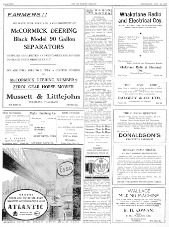 Issue page