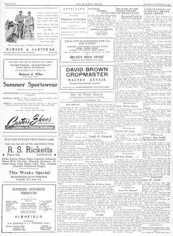 Issue page