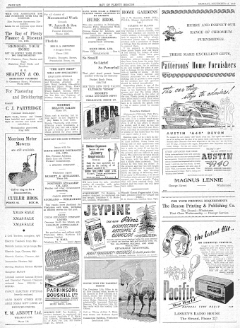 Issue page