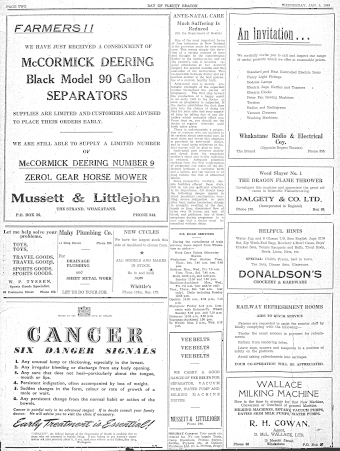 Issue page