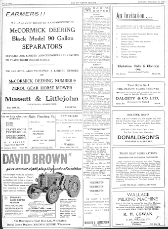 Issue page