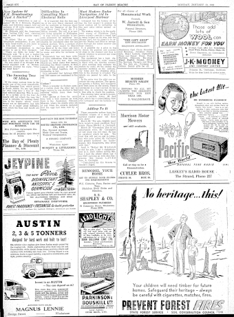 Issue page