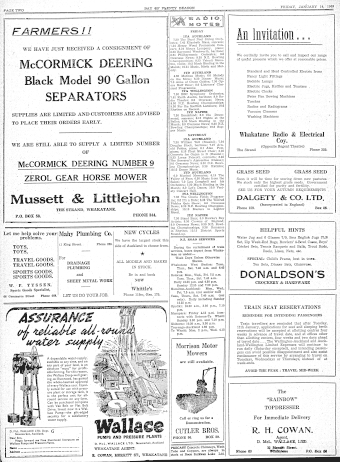 Issue page