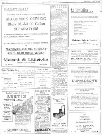 Issue page