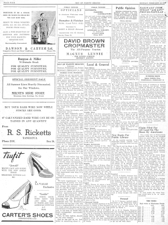 Issue page