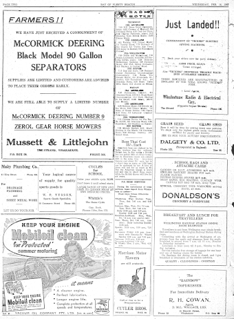 Issue page