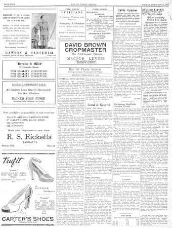 Issue page