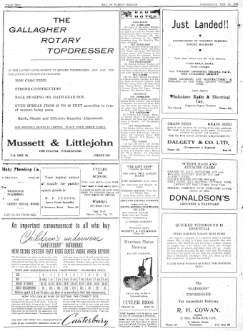 Issue page