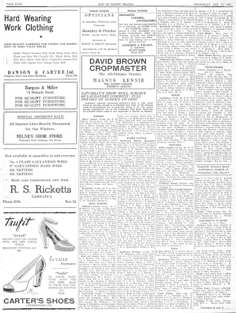 Issue page